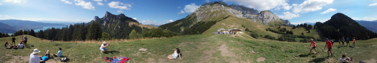 Streifen für ein 360° Panorama herausgeschnitten
