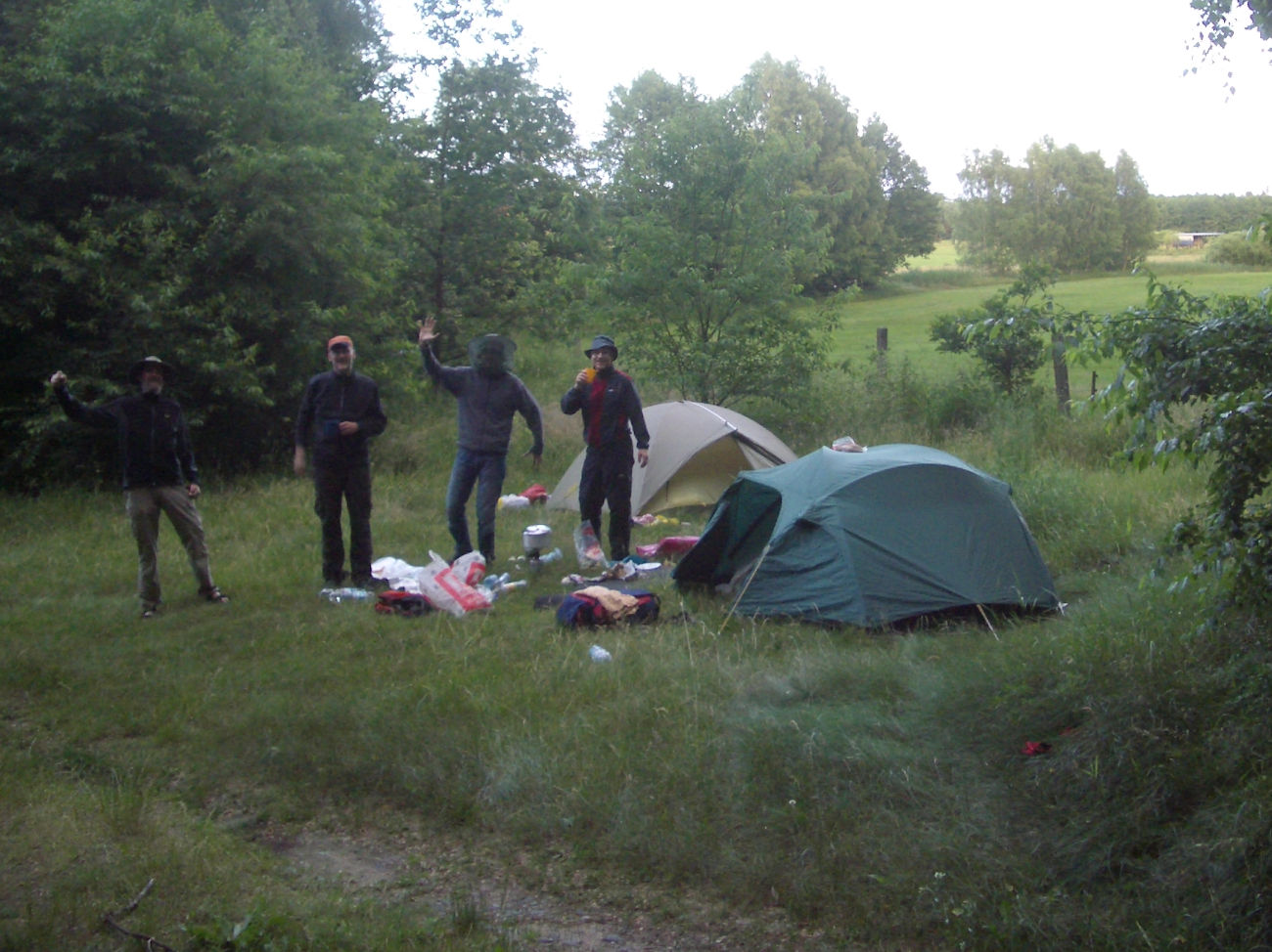 Biwak am Flo&szlig;graben