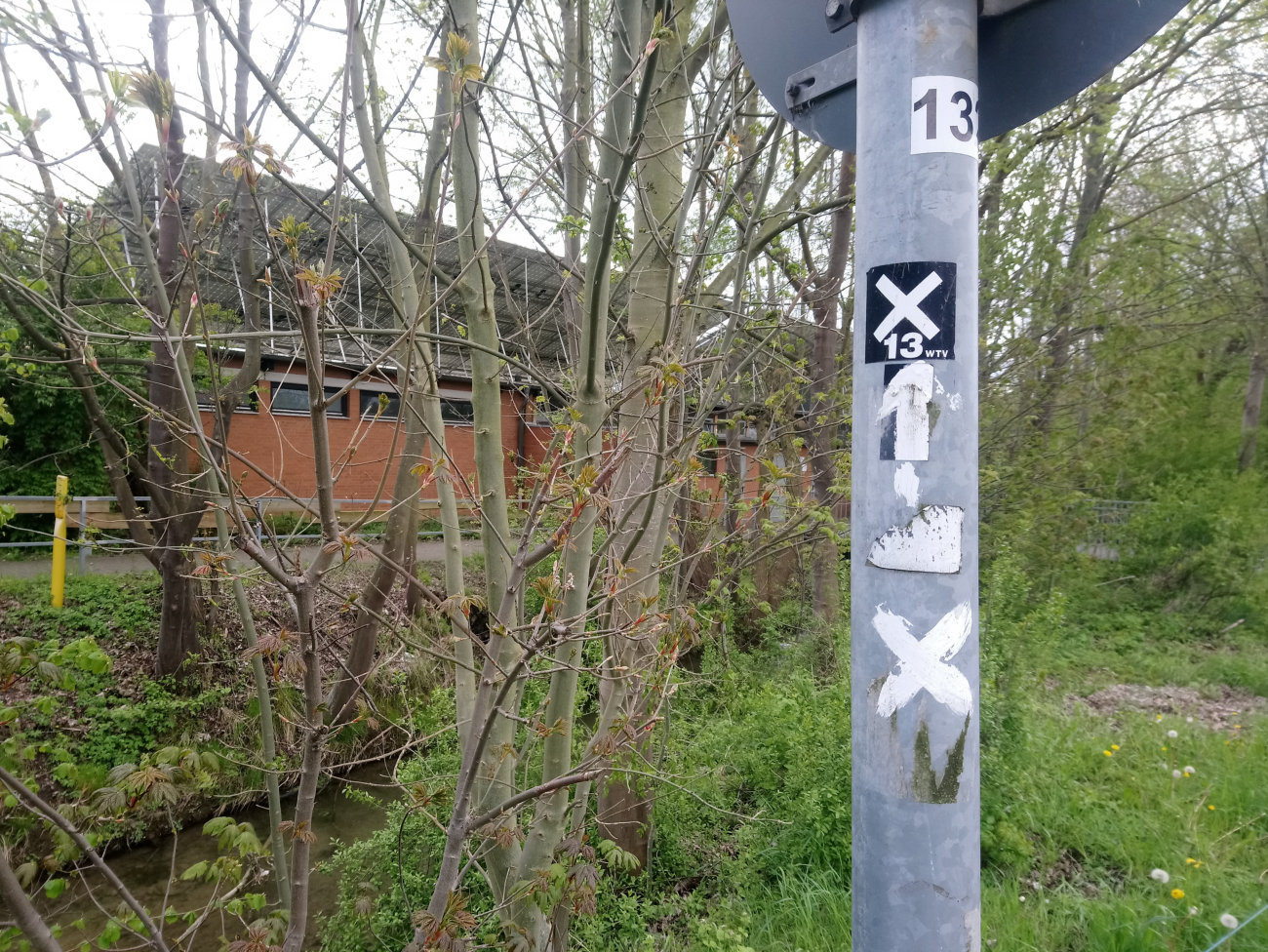 Wegweiser Studentenpfad