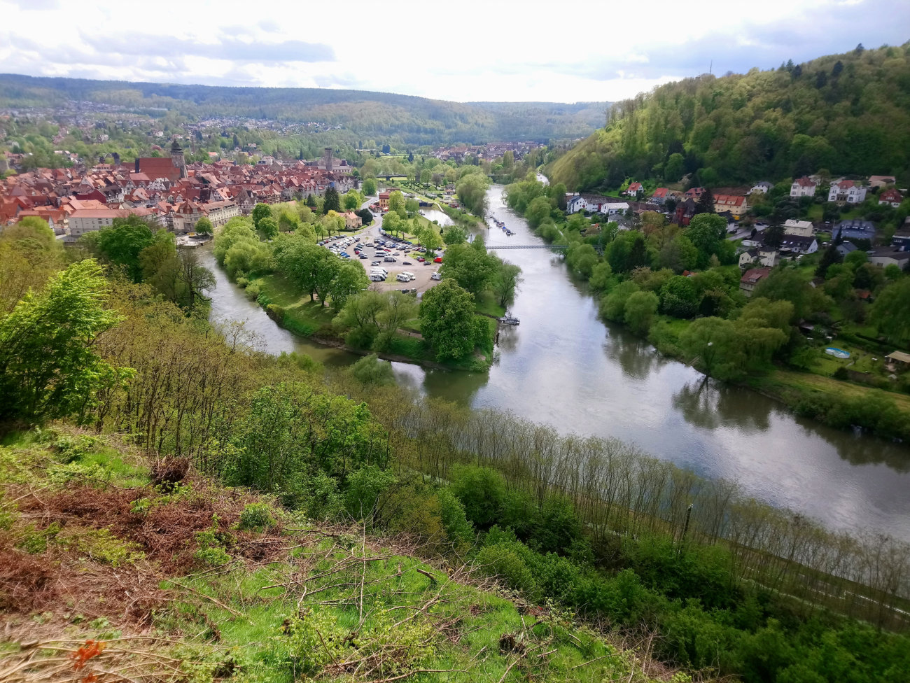 Aussicht auf Münden