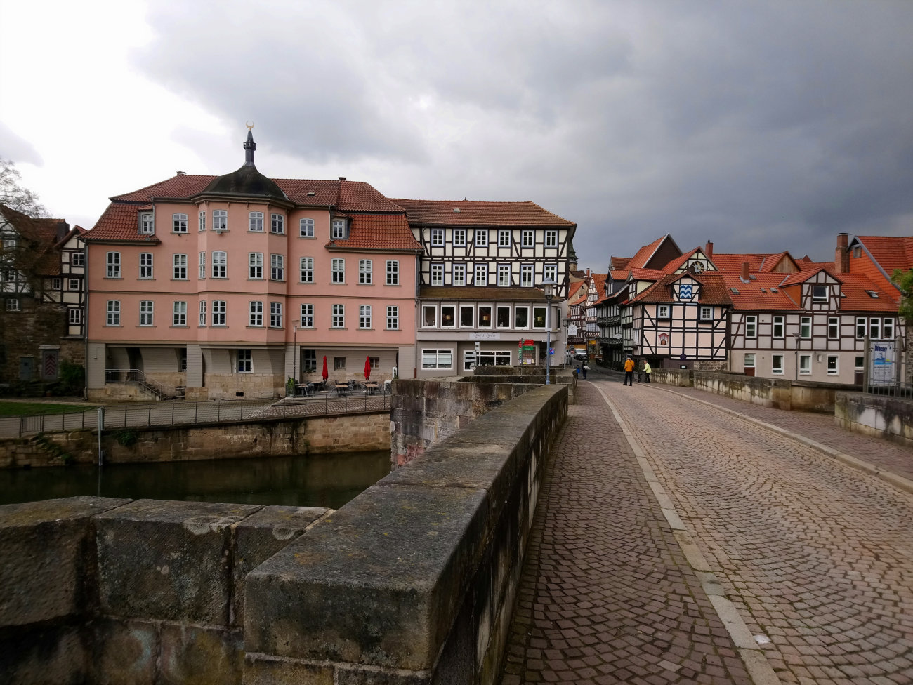 Münden von Werrabrücke