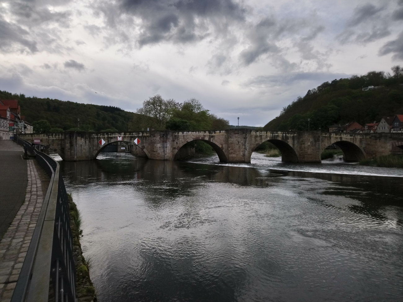 Schleusenzufahrt Werra