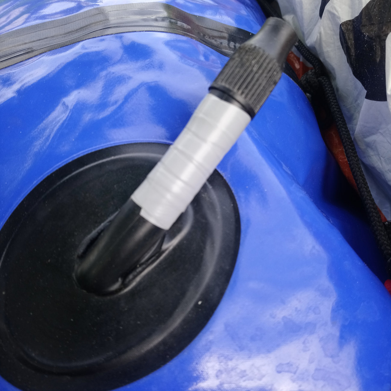 Leckstelle repariert