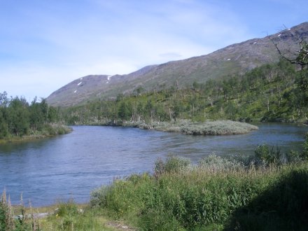 Blick von der Argaladhytta