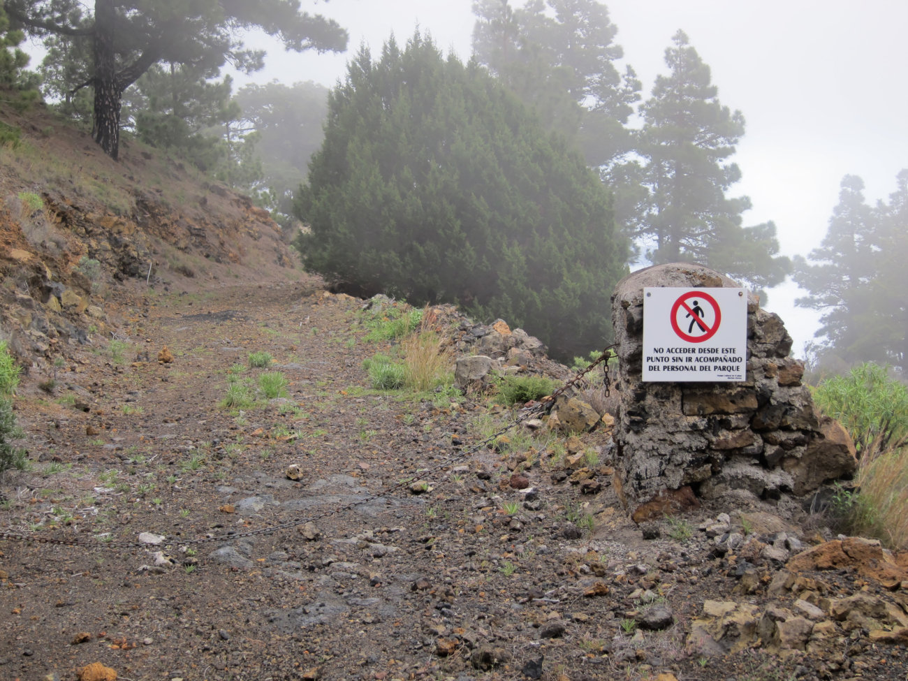 Weg zu den Fundstellen