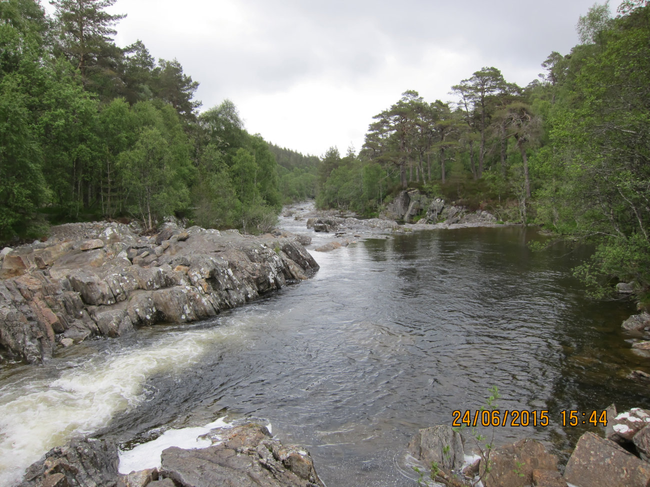 River Affric bei Dog Falls
