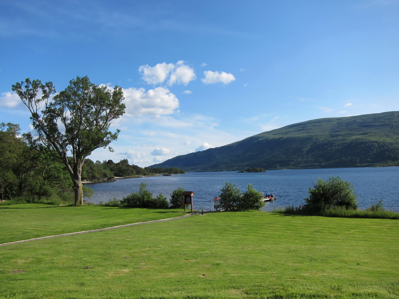 Loch Lomond Ufer
