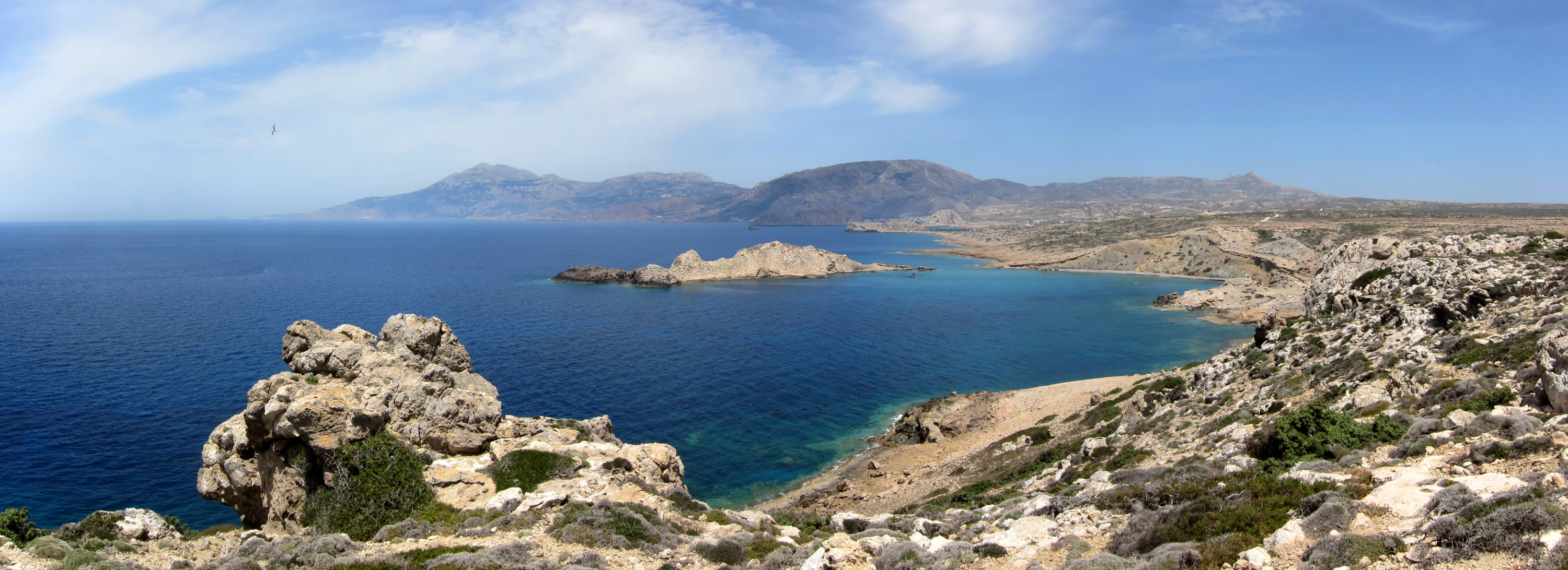 Blick voraus nach Norden