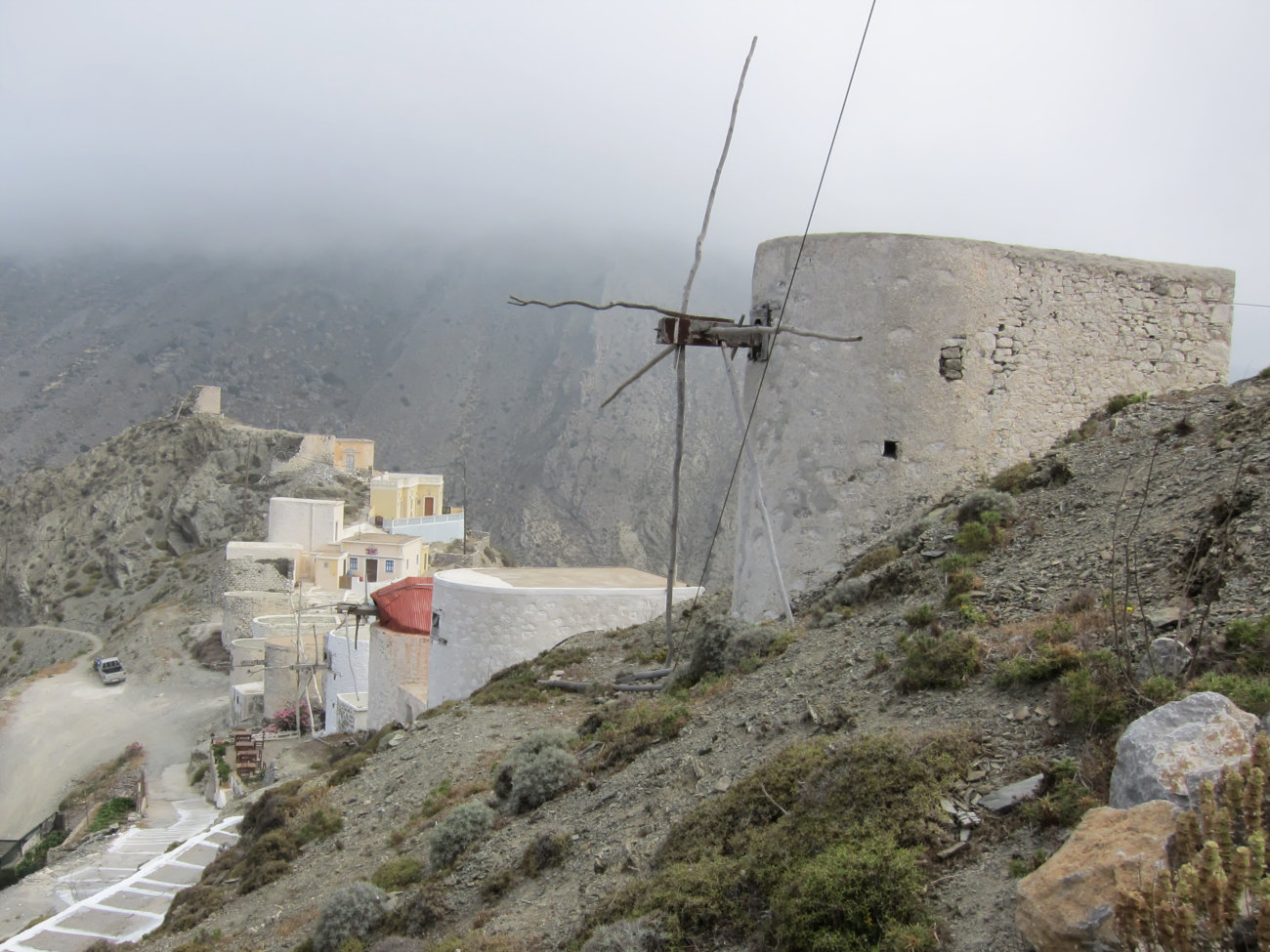 Windmühlen von Olympos