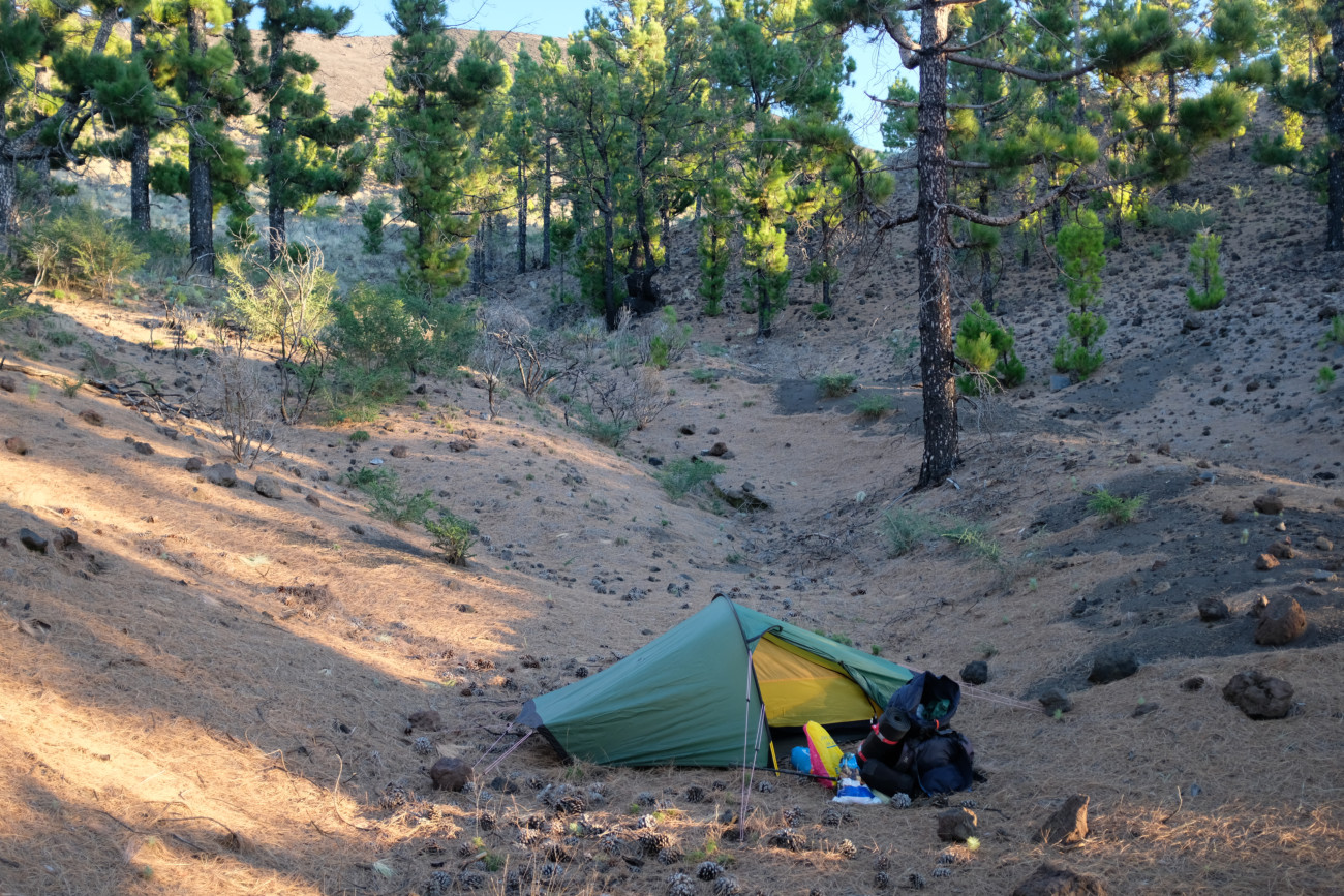 erster Zeltplatz