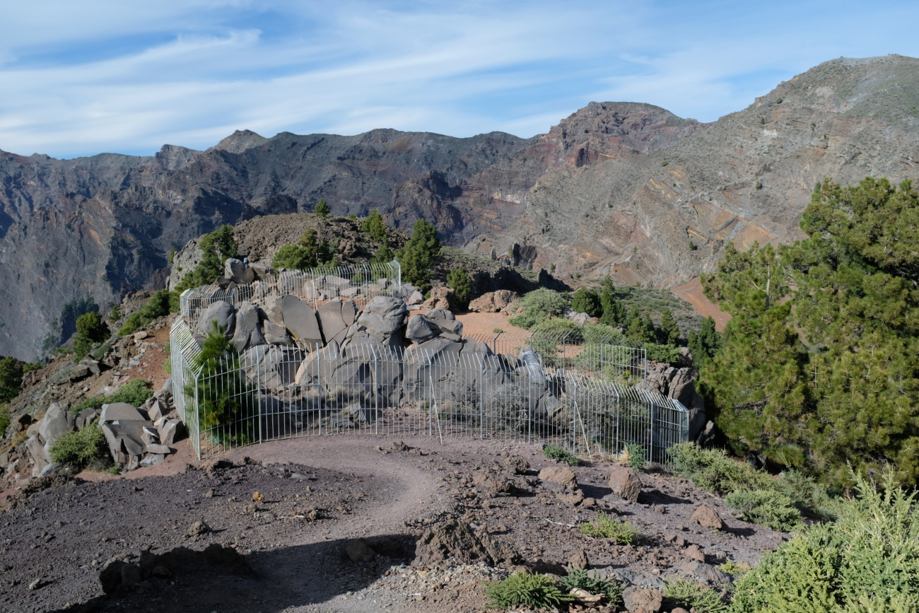 Stelle mit Felszeichnungen