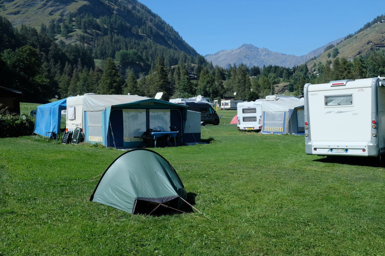 Zeltplatz Pontechianale