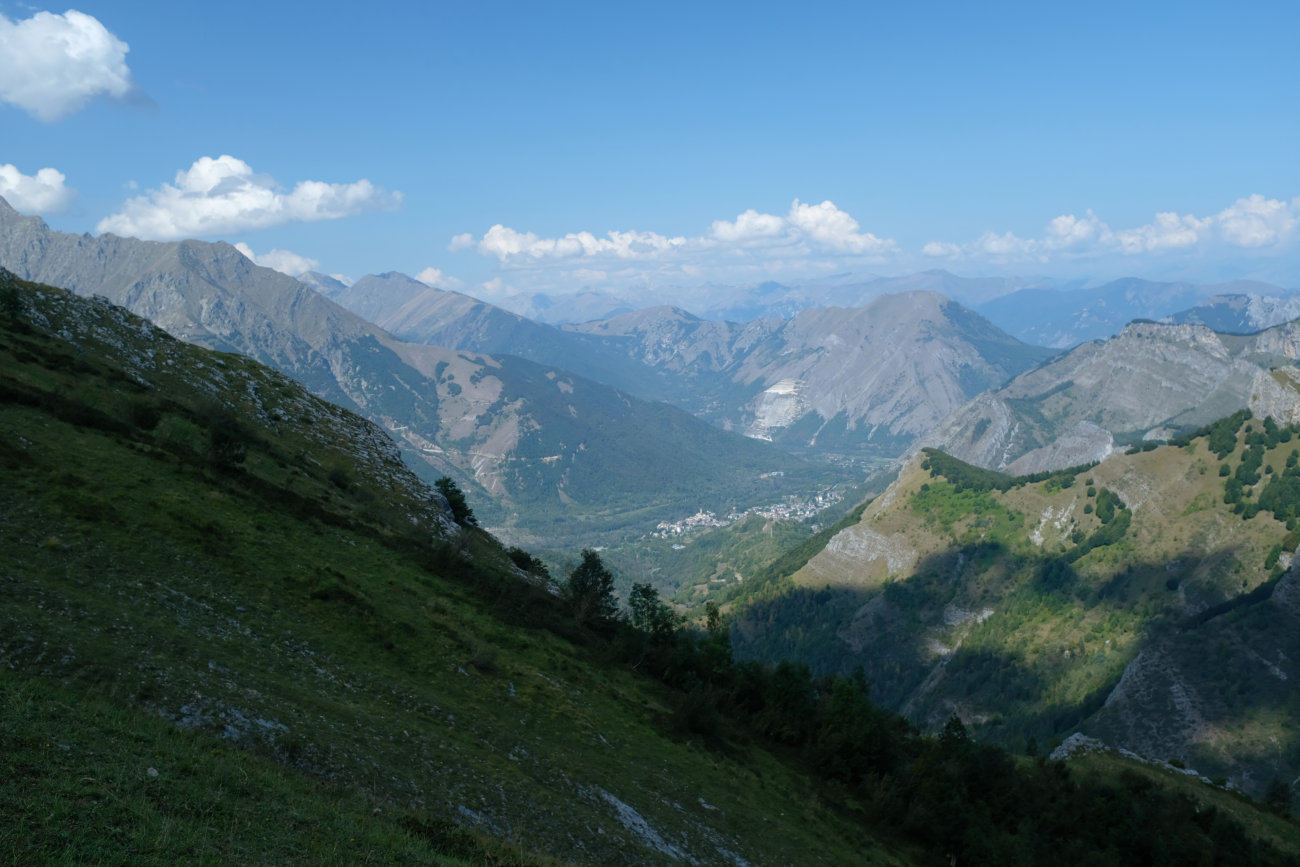 Rückblick auf Entraque