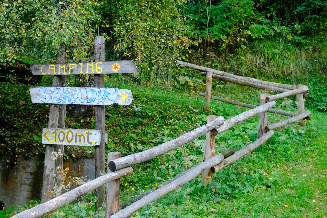 Camping Saradin bei Upega