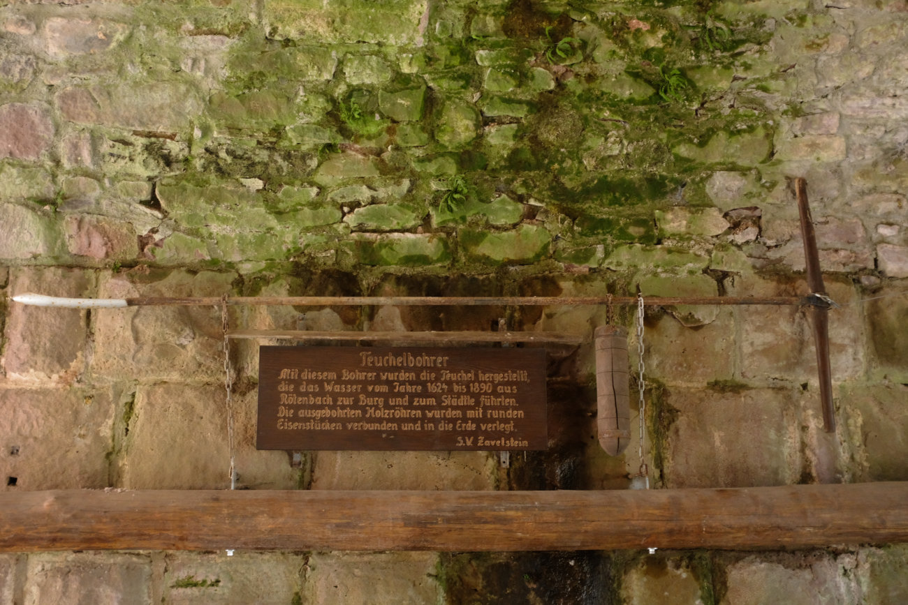 Zavelstein Wasserleitungsbohrer