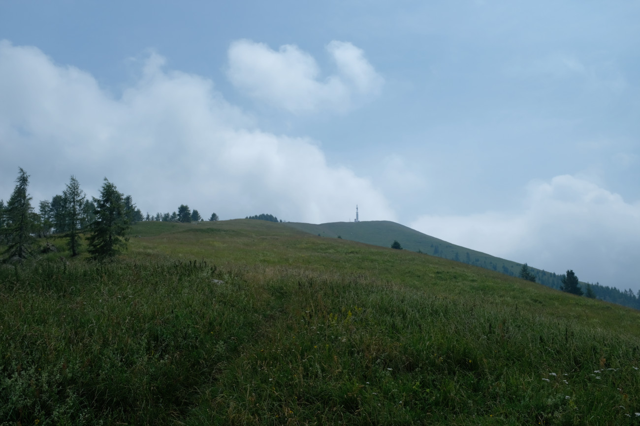 Anstieg Col Visentin