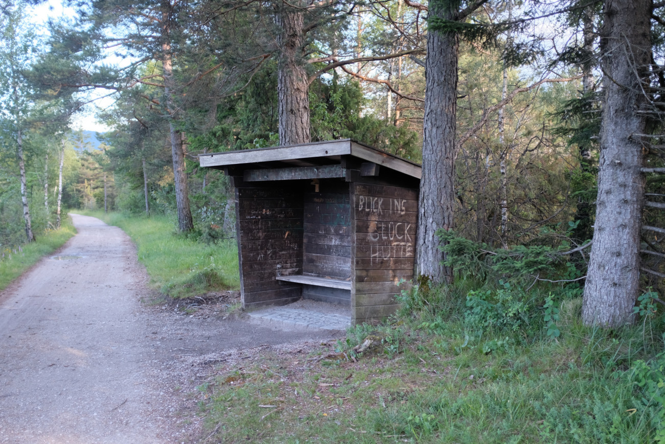 Blick ins Glück Hütte