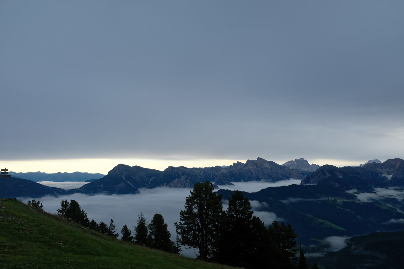 Blick von Maurerberghütte