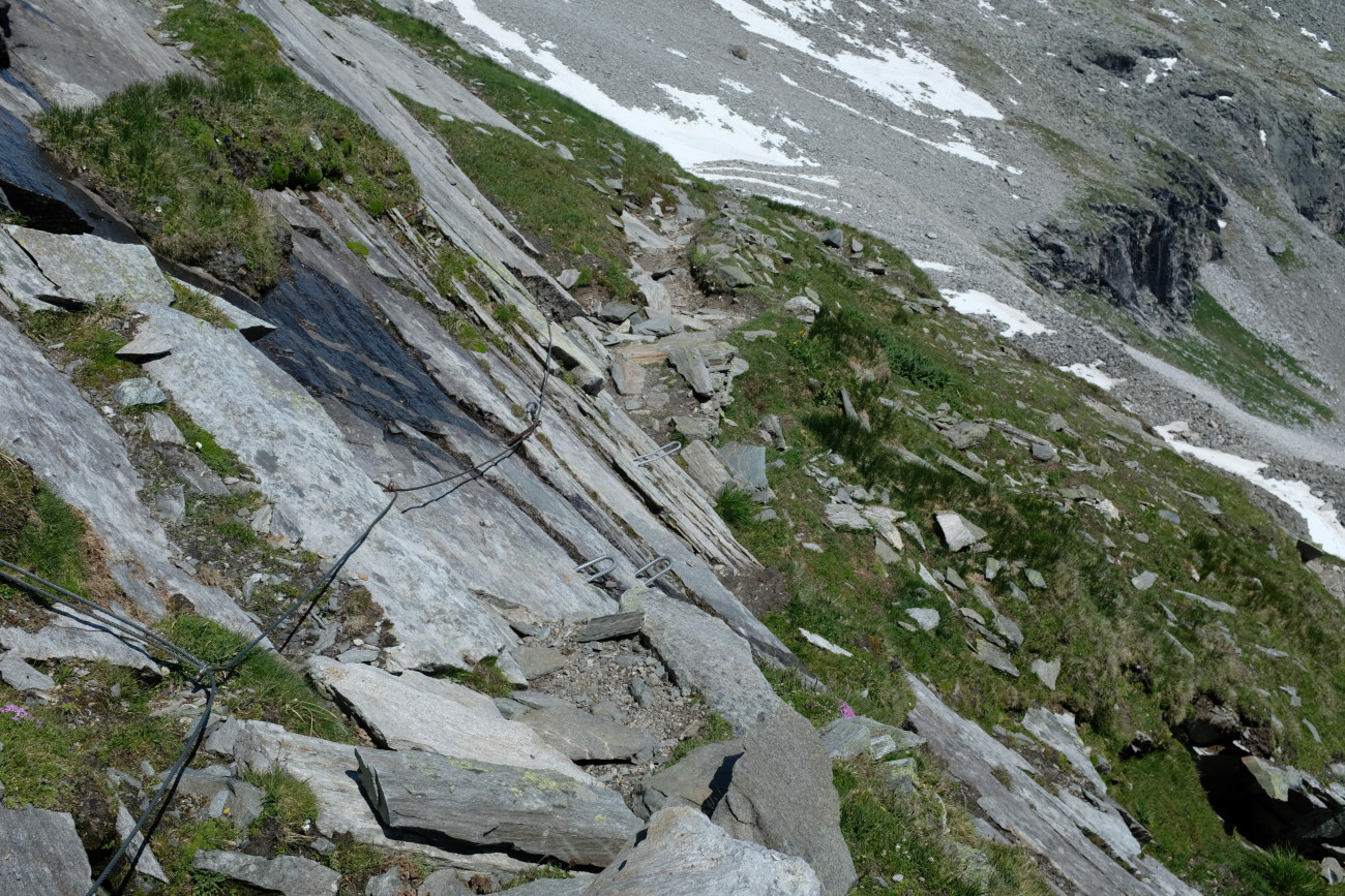 Friesenbergscharte Abstieg