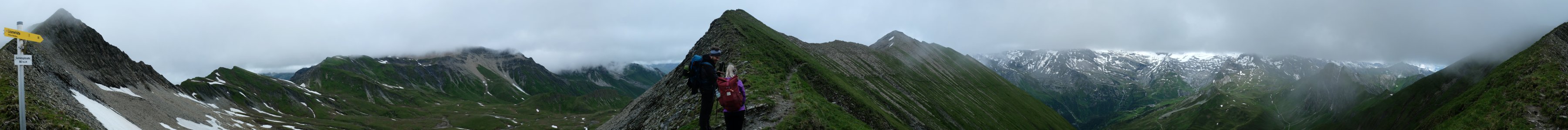 Gschützspitzsattel Panorama