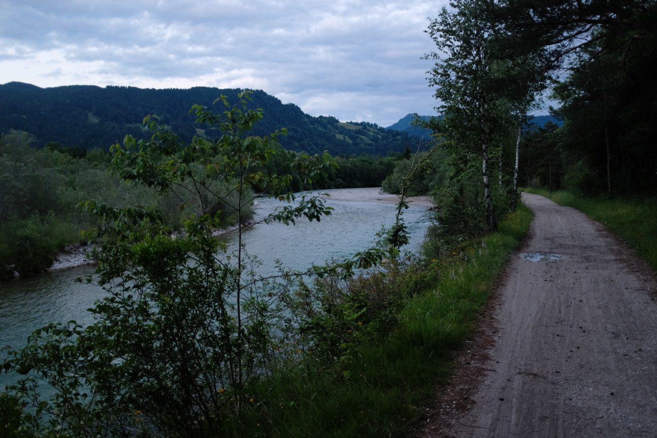 Isar vor Hütte
