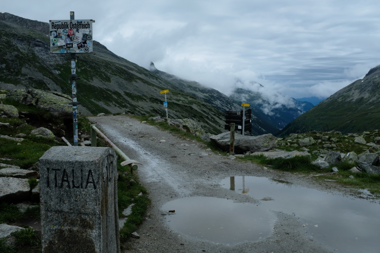 Pfitscherjoch Nordblick