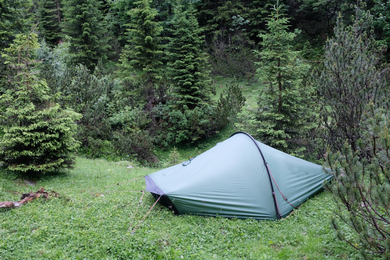 Zelt im Filztal