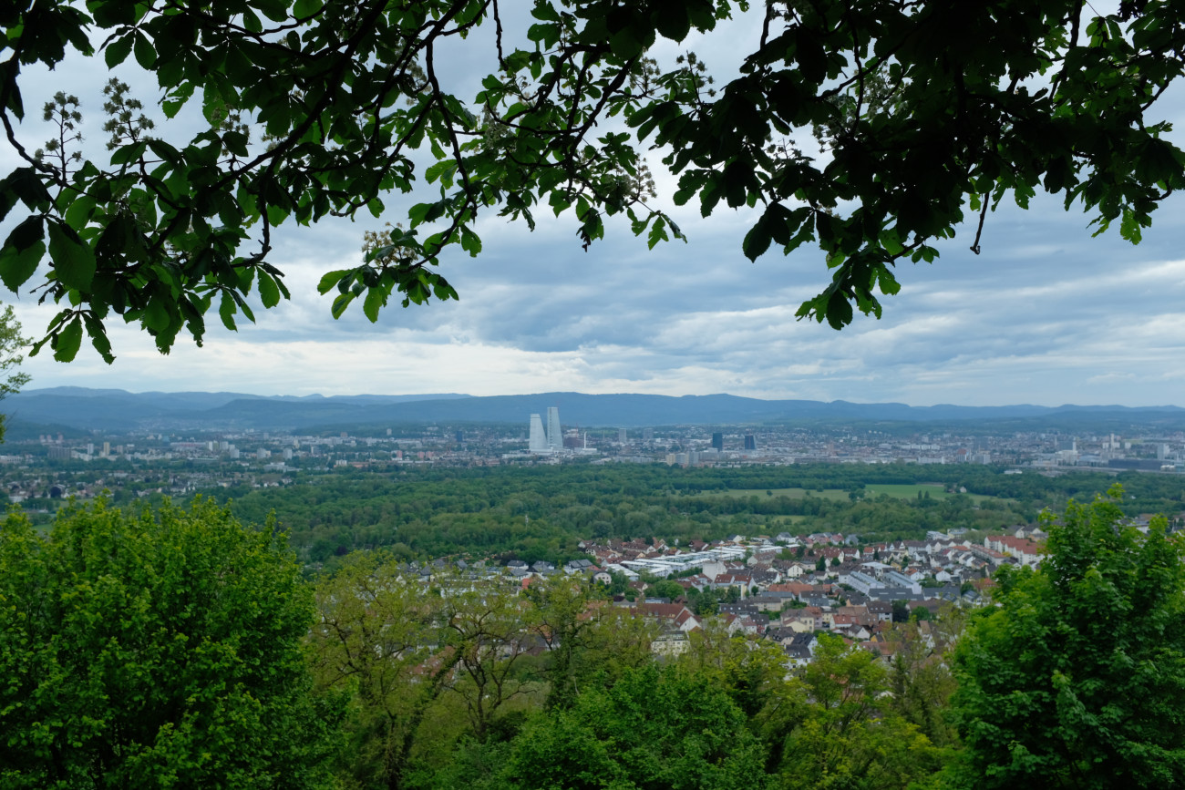 Blick auf Basel