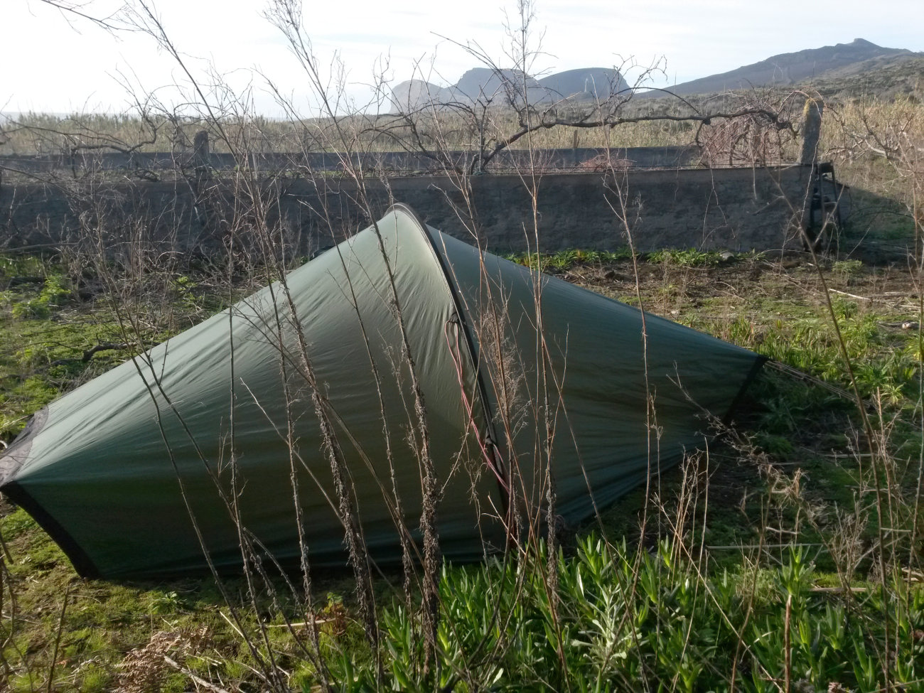 Zelt Faial Westspitze