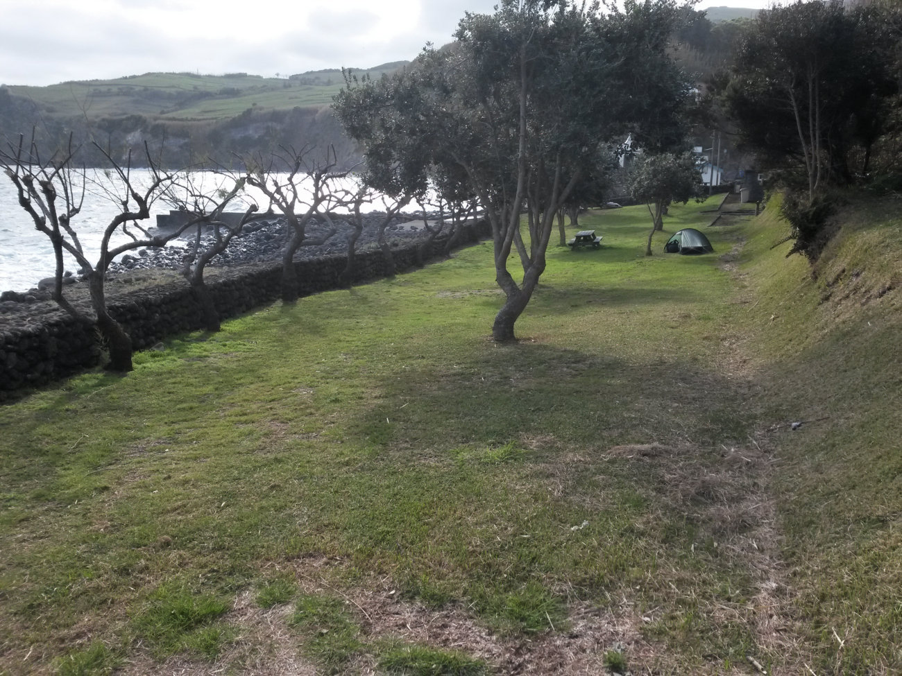 Zelt Faial Ostküste