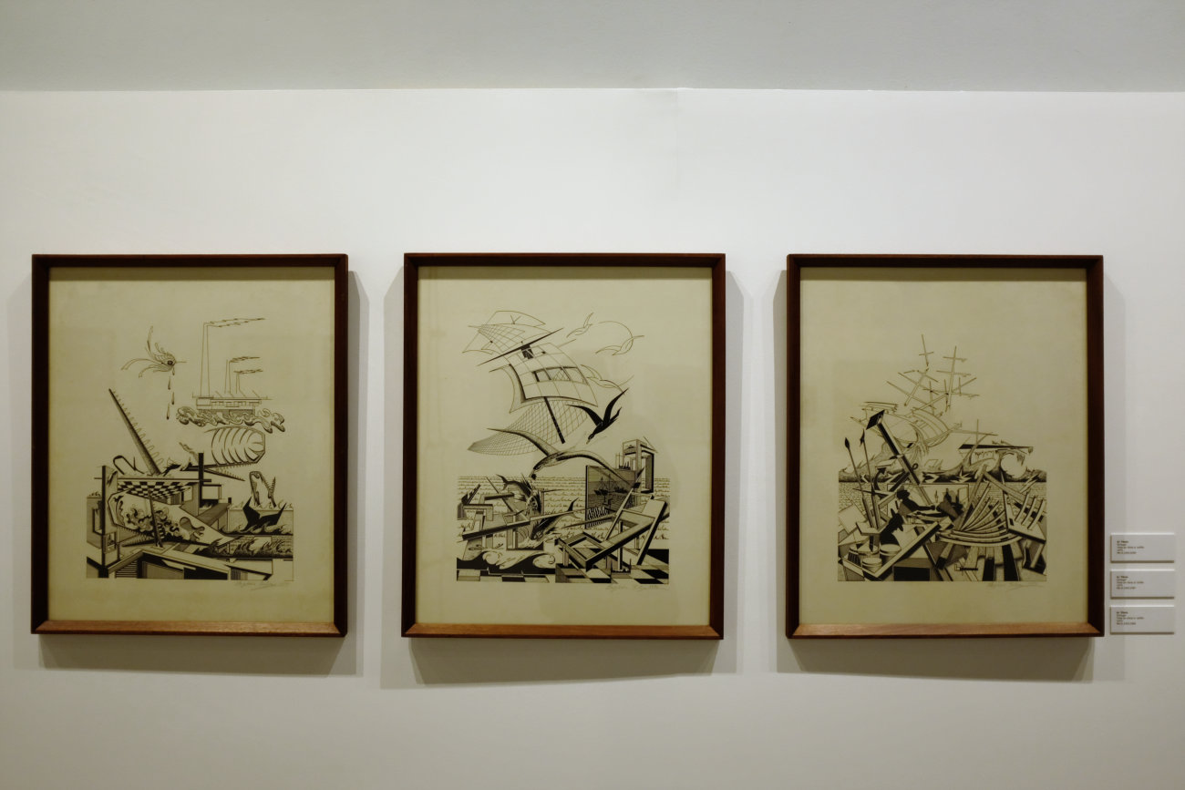 drei Bilder ohne Titel