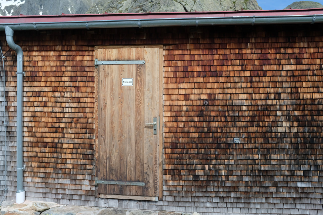 Neue Reutlinger Hütte Notlager