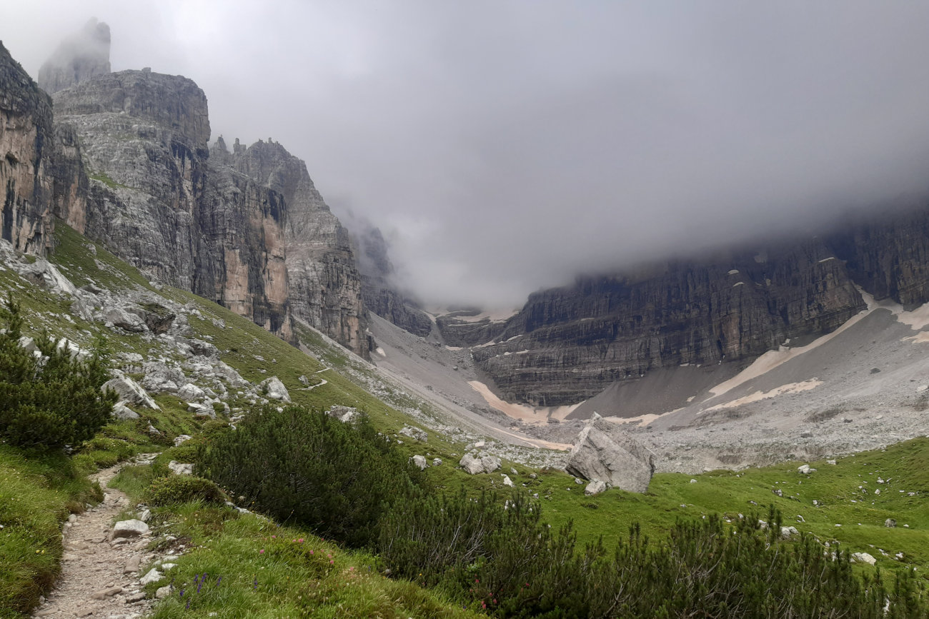 Weg zur Bocca di Brenta