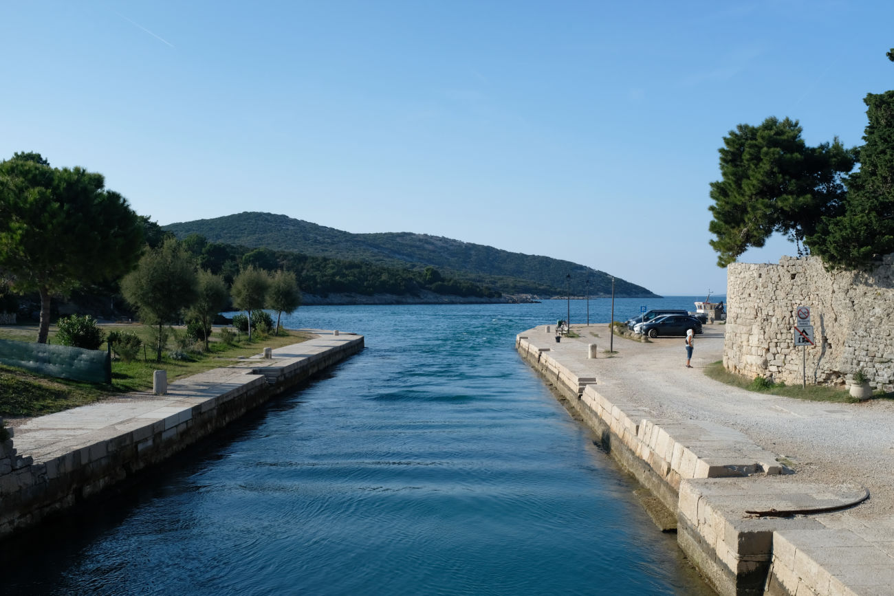 Kanal zwischen Cres und Lošinj