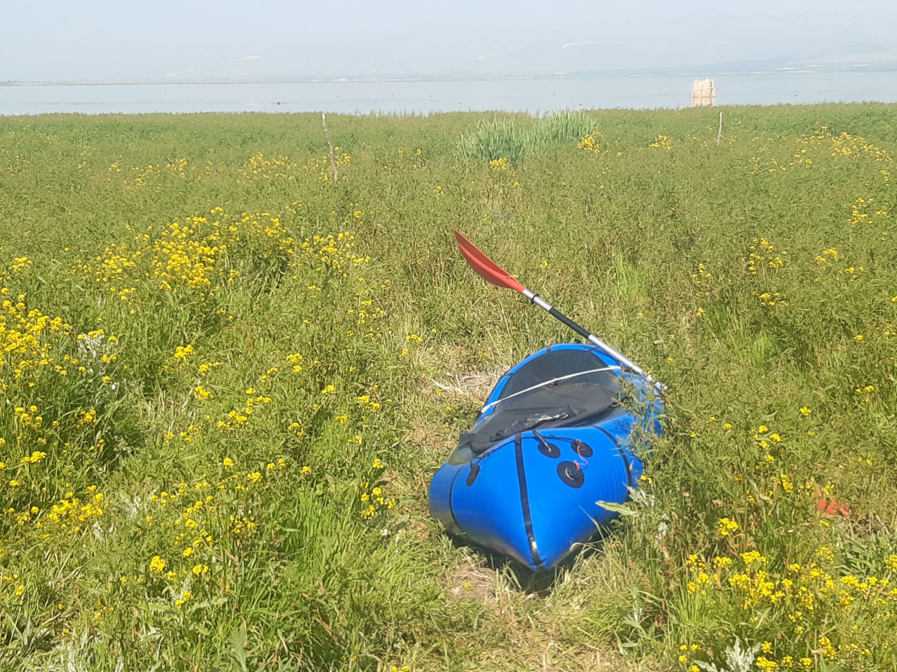 Das Boot fertig zum Einsetzen