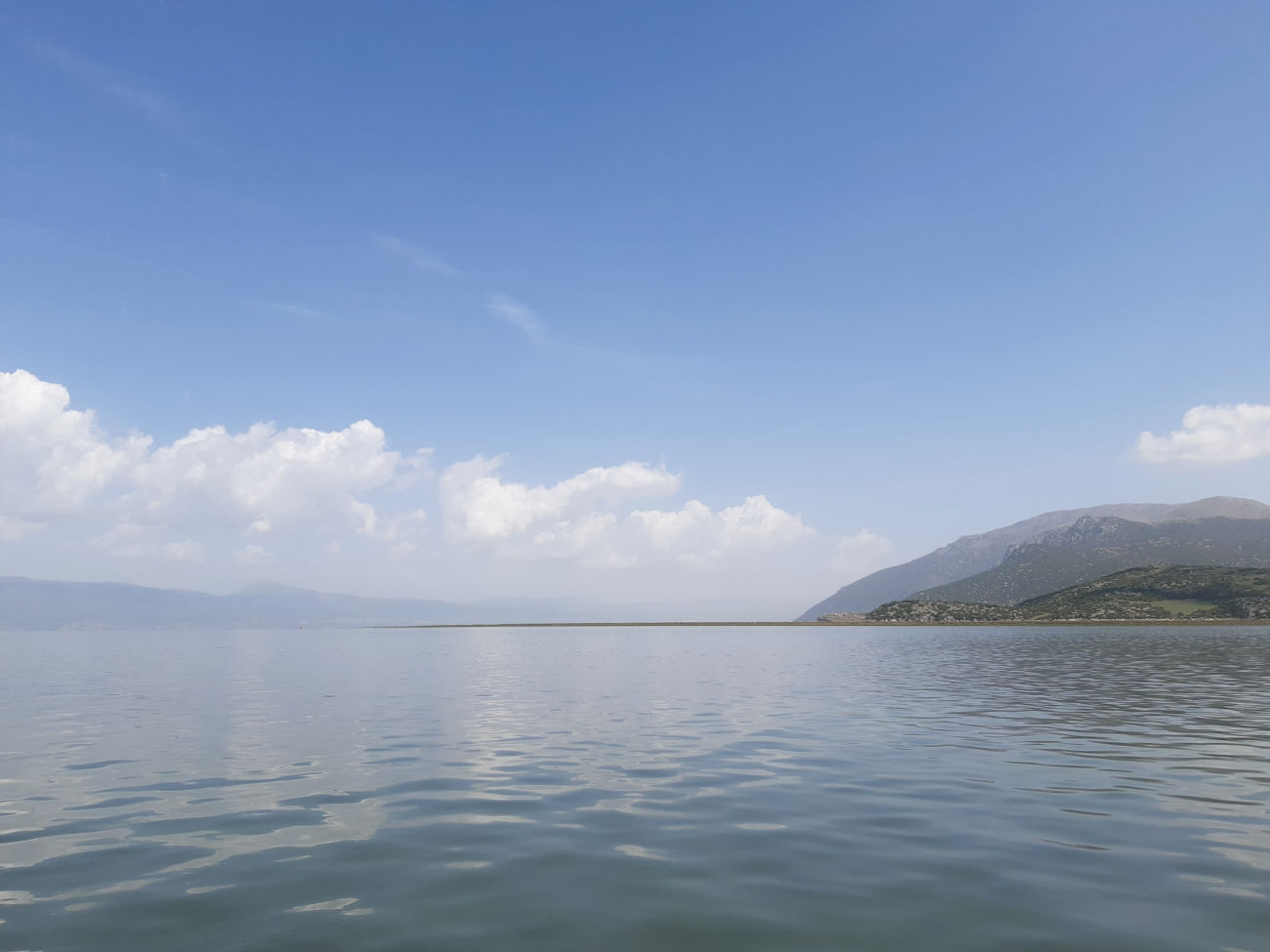 Rückblick auf dem See
