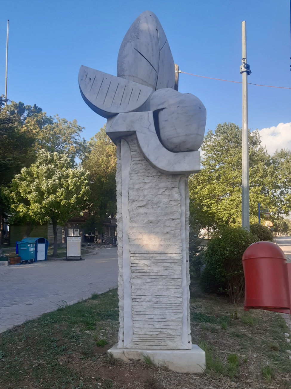 Kunst aus Marmor in Eğirdir