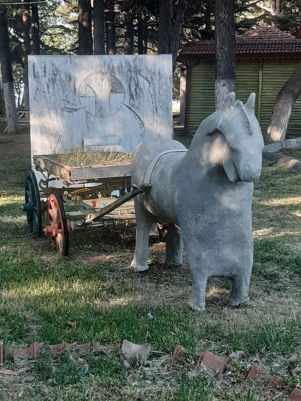 Kunst aus Marmor in Eğirdir
