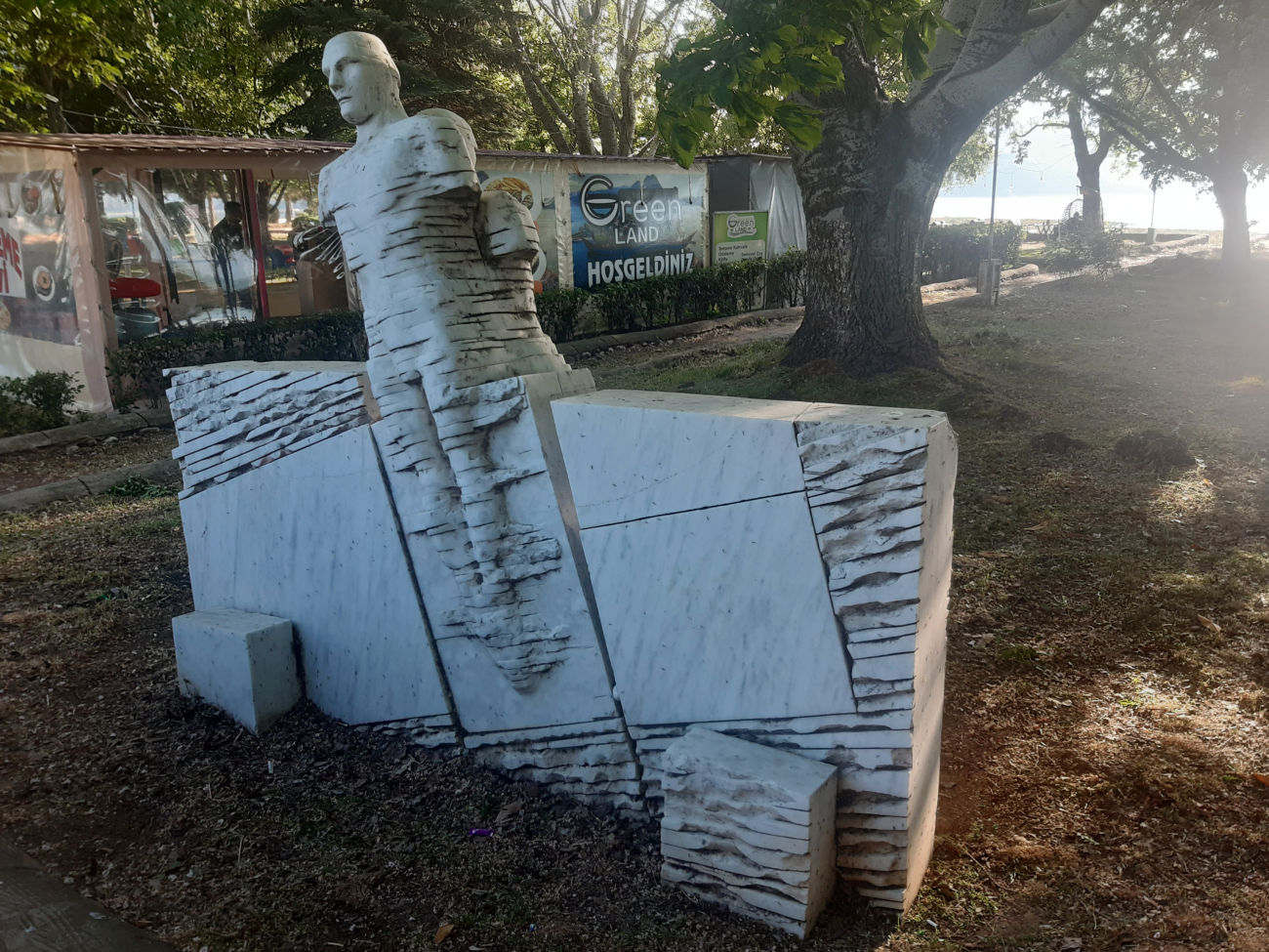 Kunst aus Marmor in Eğirdir