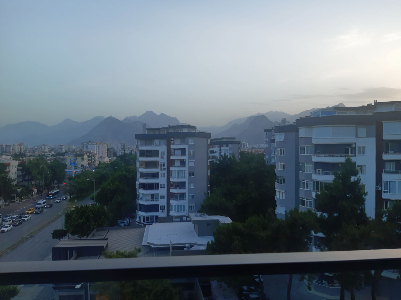 Aussicht vom Türkay Hotel