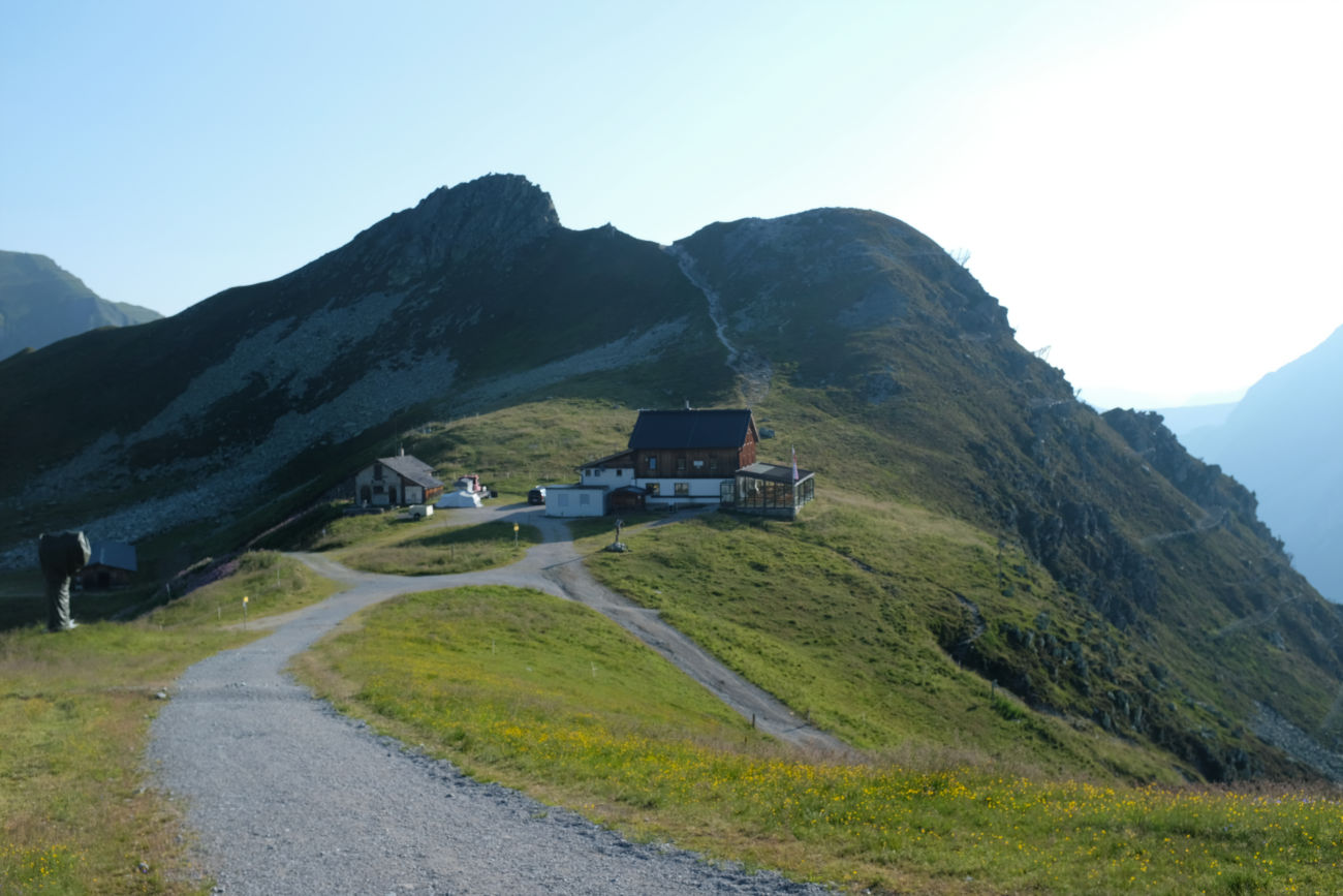 R&uuml;ckblick auf's Tuxer Joch