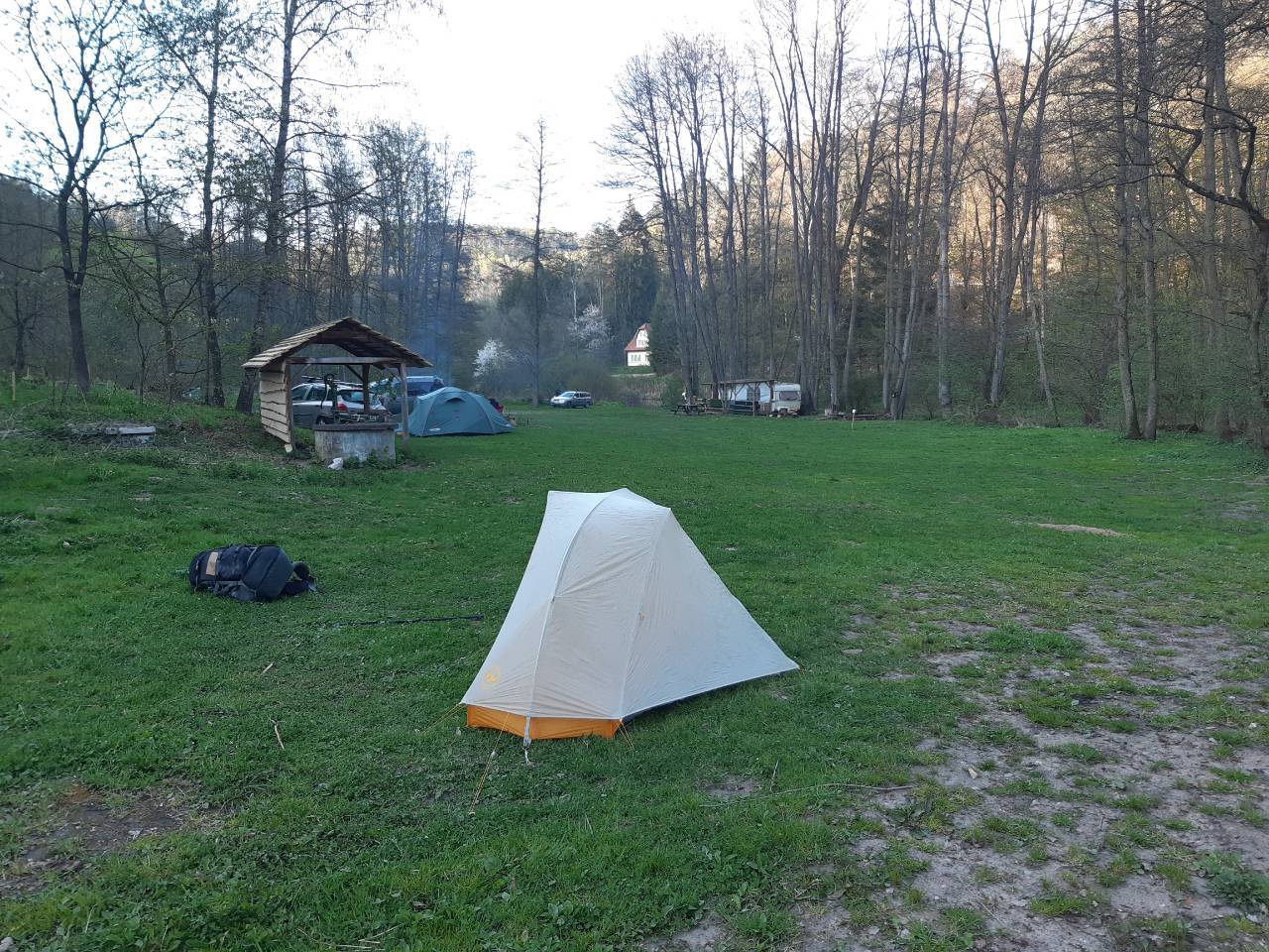 auf dem Zeltplatz